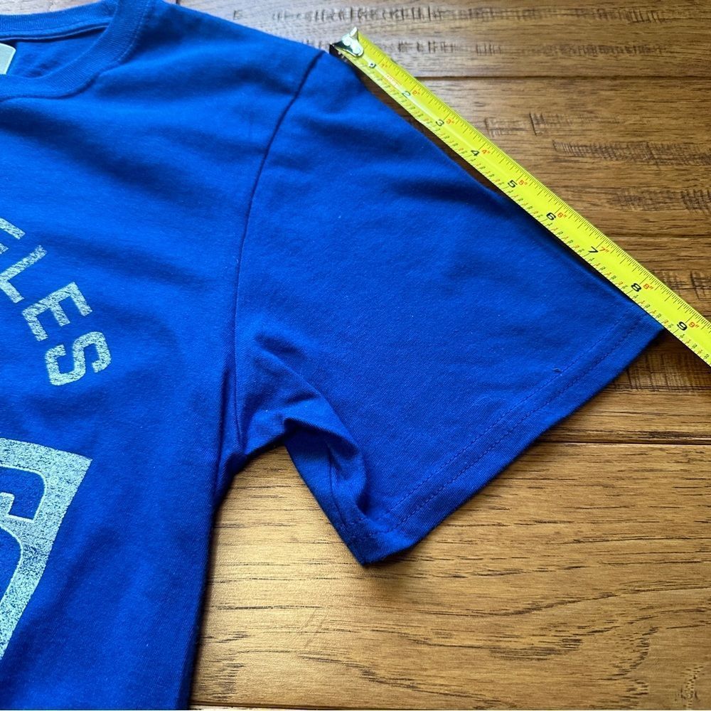 LA Dodgers Blue Crewneck T-shirt majestic - Picture 5 of 6
